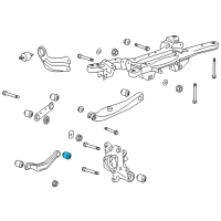 OEM 2015 Buick LaCrosse Rear Upper Control Arm Inner Bushing Diagram - 13219170