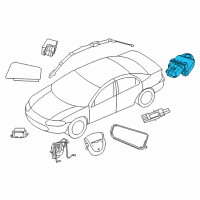 OEM Ram Sensor-Impact Diagram - 68056162AA