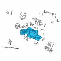 OEM 2014 Ford F-150 AC & Heater Assembly Diagram - DL3Z-19850-L