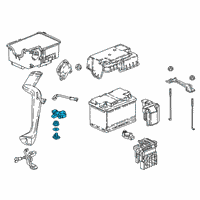 OEM 2019 Honda Odyssey Cable, Battery Ground Diagram - 32600-THR-A00