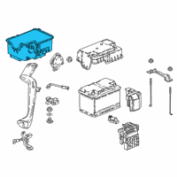 OEM 2022 Honda Odyssey Box Assembly Diagram - 31523-THR-A02