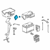 OEM Honda BLOWER, BATTERY VENT Diagram - 31651-THR-A03