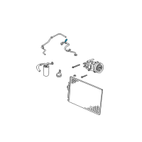 OEM Jeep Liberty TRANSDUCE-A/C Pressure Diagram - 5072138AA