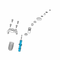 OEM 2002 Chrysler Sebring STRUT-Suspension Diagram - 4879185AA