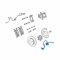 OEM 2017 Dodge Journey Sensor-Anti-Lock Brakes Diagram - 4743869AF