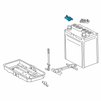 OEM 1994 Lexus LS400 Terminal, Battery Positive Diagram - 90982-05037