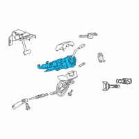 OEM 2006 Dodge Ram 1500 Column-Steering Diagram - 5057264AD