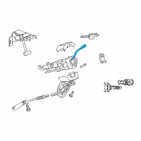 OEM 2008 Dodge Ram 1500 Shifter-Gearshift Diagram - 5057491AA