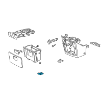 OEM Honda Hinge Diagram - 77293-S9A-003