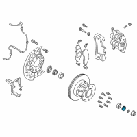 OEM 2020 Ford F-350 Super Duty Wheel Bearings Diagram - CC3Z-1216-A