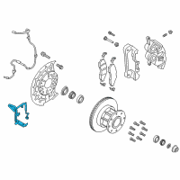 OEM 2018 Ford F-250 Super Duty Brake Hose Diagram - HC3Z-2078-C