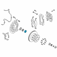 OEM 2012 Ford F-350 Super Duty Wheel Bearing Race Diagram - CC3Z-1217-A