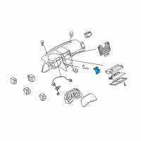 OEM Infiniti Sensor-INCAR Diagram - 27720-15U00