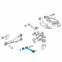 OEM Lexus NX300h ARM ASSY, RR SUSPENS Diagram - 48710-42030