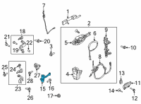 OEM 2022 Ford F-150 CHECK ASY - DOOR Diagram - ML3Z-1623552-A
