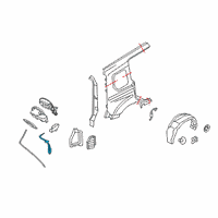 OEM 2022 Ford Transit Connect Emergency Cable Diagram - DT1Z-19A095-G