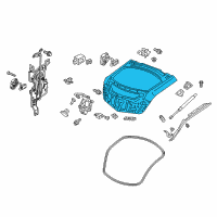 OEM Acura Tail Gate Complete (Dot) Diagram - 68100-SZN-A90ZZ