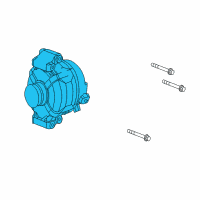 OEM 2008 Pontiac G5 Alternator Diagram - 22762984