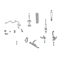 OEM Acura TL Boot, Ball Joint (Upper) Diagram - 51464-S04-013