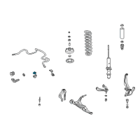 OEM Honda Bush, Stabilizer Holder (26MM) Diagram - 51306-S04-N01