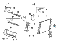 OEM Cadillac CT5 Manifold Absolute Pressure Sensor Sensor Diagram - 55497116