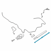 OEM 2021 Ford Edge Rear Blade Diagram - FT4Z-17528-D