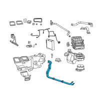 OEM Ram 2500 Hose-Heater Core Diagram - 55056906AH