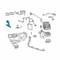 OEM Dodge Core-Heater Diagram - 68048895AA