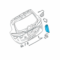 OEM 2020 Lincoln Corsair Control Module Diagram - JX7Z-14B291-S