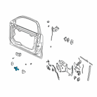 OEM Oldsmobile Cutlass Check Strap Diagram - 19244691