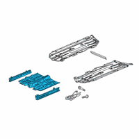 OEM Honda Insight FLOOR COMP, FR Diagram - 65100-TXM-315ZZ