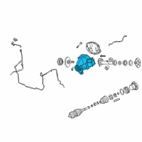 OEM Lincoln Navigator Axle Housing Diagram - 6L3Z-3010-AA