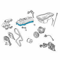 OEM Toyota MR2 Gasket Diagram - 11213-74020