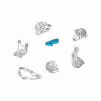 OEM 2008 Saturn Vue Mount Brace Diagram - 15239921