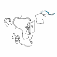 OEM 2007 Chrysler Sebring Hose-Heater Supply Diagram - 5058095AD