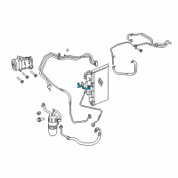 OEM 2010 Chrysler Sebring Cap-A/C Charge Valve Diagram - 68020864AA