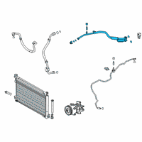 OEM 2021 Toyota Corolla Suction Pipe Diagram - 88710-02C60