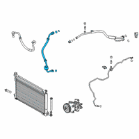 OEM 2019 Lexus UX200 Hose Sub-Assembly, SUCTI Diagram - 88704-12A20