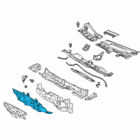 OEM 2017 Toyota Corolla iM Dash Panel Diagram - 55101-12B90