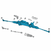OEM 2019 Dodge Challenger Gear-Rack And Pinion Diagram - 68466317AB