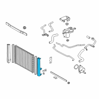 OEM 2011 Lexus CT200h Tank, Lower Diagram - 16461-37240