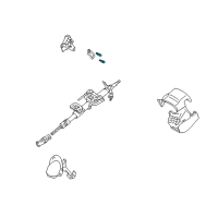 OEM 2004 Toyota Echo Jacket Bolt Diagram - 45897-12020