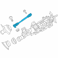 OEM 2010 Nissan Altima Joint-Steering Lower Diagram - 48080-JA80B