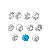 OEM 2010 Ford F-250 Super Duty Wheel Cap Diagram - 7C3Z-1130-AA