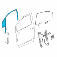 OEM 2019 Chevrolet Equinox Run Channel Diagram - 84866524