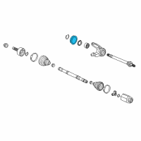 OEM 2019 Honda Accord Seal, Half Shaft Diagram - 91260-TL0-G01