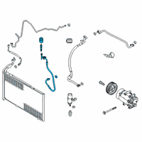 OEM 2015 Ford Fiesta Hose & Tube Assembly Diagram - C1BZ-19972-C