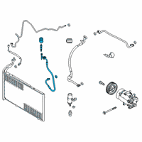 OEM Ford Fiesta Hose & Tube Assembly Diagram - C1BZ-19972-C