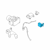 OEM 2007 Hyundai Veracruz Module Assembly-S/ATVENG Mounting G Control Diagram - 95450-3J500