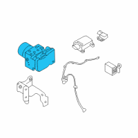 OEM Hyundai Veracruz Hydraulic Module Diagram - 58910-3J950